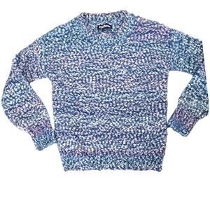 Freshman 1996 Girls Small 7‎ Blue NWT Popcorn Knit Long Sleeve Sweater